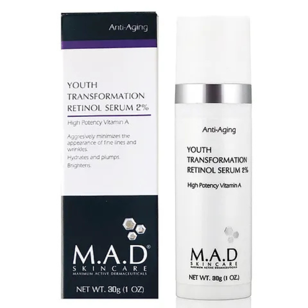 M.A.D. Youth Transform Retinol Complex Serum 1% 30g - Diebe Pharma