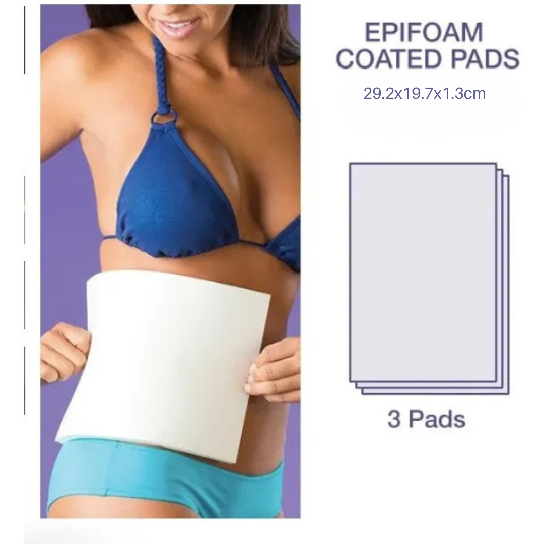 Biodermis Epifoam 3 Pads de Silicón 29.2 x 19.7 x 1.3cm - Diebe Pharma